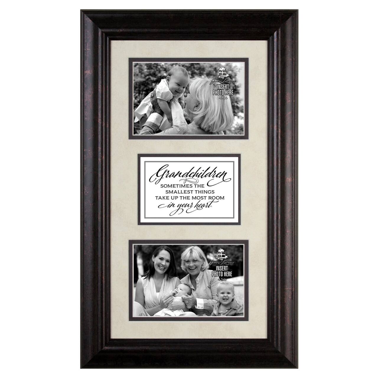2 Opening James Lawrence Grandchildren Life's 4" x 6" Collage Frame
